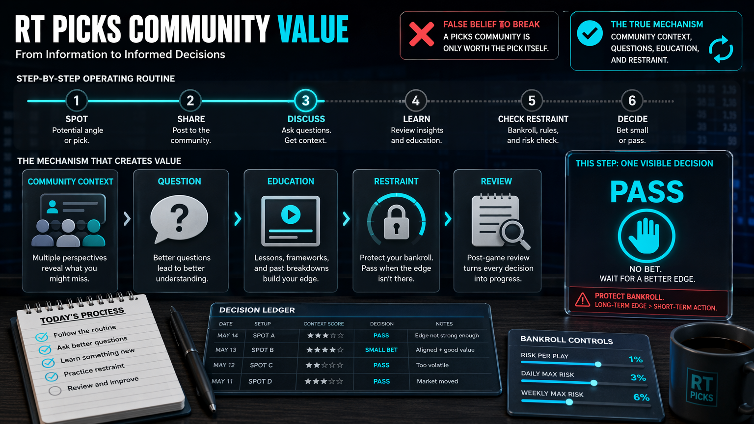 What a Sports Picks Community Is Actually Worth operating routine infographic