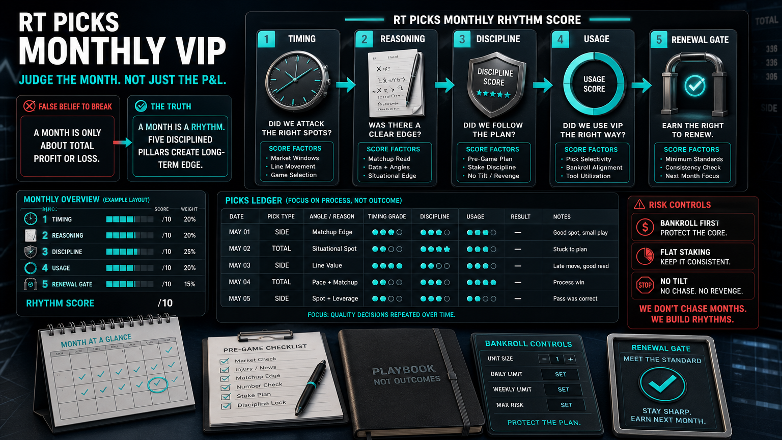 RT Picks Monthly VIP: When the $50 Plan Makes Sense framework infographic